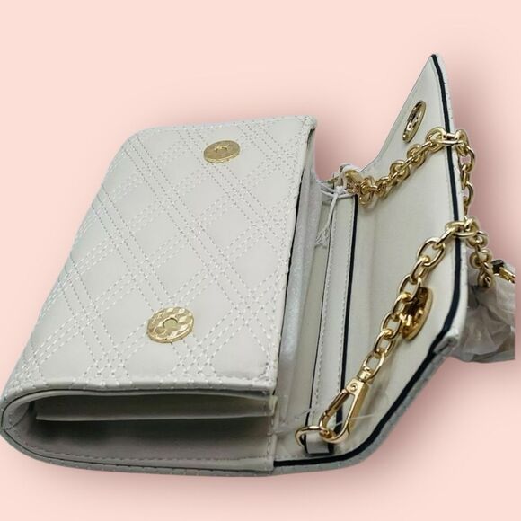 CAVALLI TURIN QUILT STITCH CROSSBODY IN CREAM - Picture 6 of 9